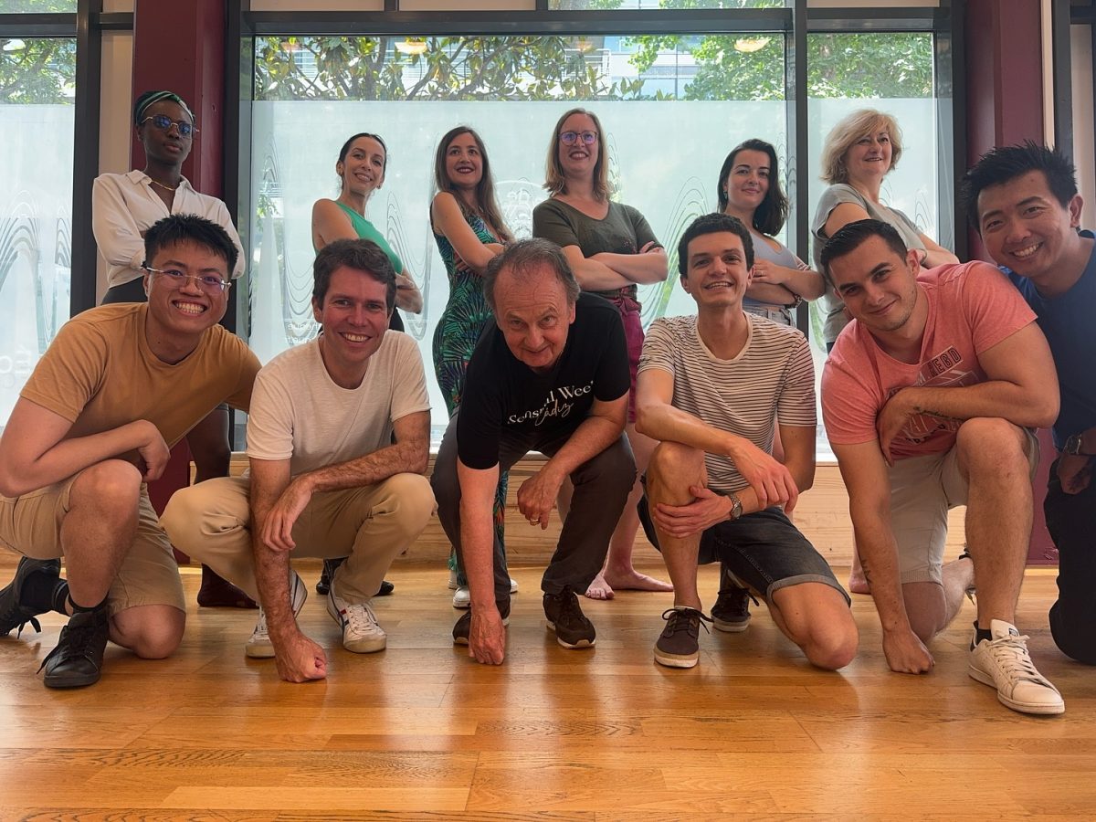 photo de groupe man vs lady styling bachata avec aurelie et stayfan